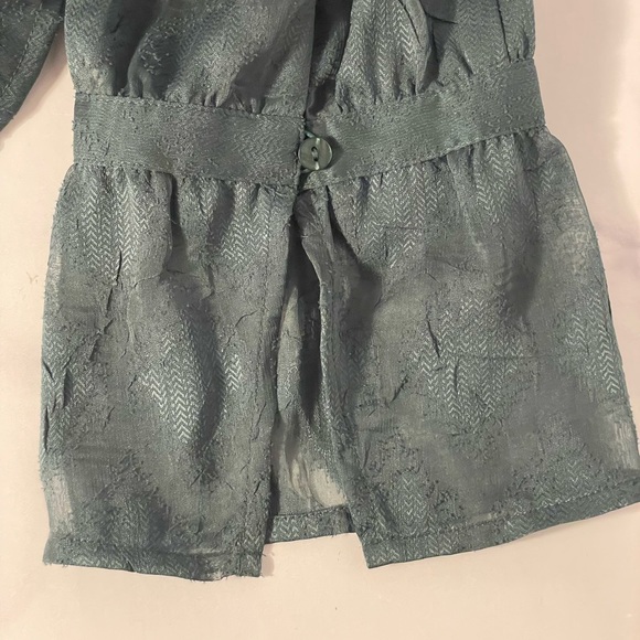 NIC+ZOE Women's Reserve Top in Urban Green - size PM - Picture 9 of 15